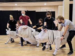 Supporting image for story: Puppetry brings Animal Farm to life on Birmingham stage