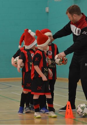 Spartans U7's in their new kit