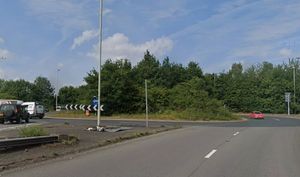 If built, the Oxon Link Road will run from the Churncote roundabout to Holyhead Road. Picture: Google