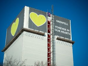 Grenfell Tower green heart