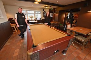 The pub has plenty of facilities, including a full pool table