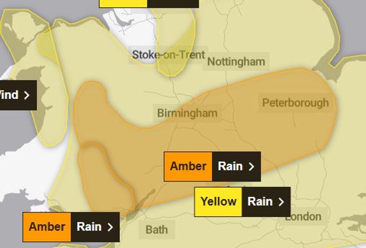 Storm Claudia in the West Midlands: Amber weather warning issued by the Met Office - heres when and where