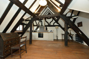 One of the luxury appartments at Bishop Percy's House