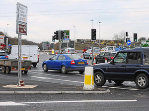 Supporting image for story: Power surge blamed as traffic lights at Shrewsbury roundabout change too quickly