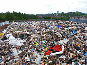 Supporting image for story: What a lot of rubbish! Shocking pile dumped illegally in Dudley