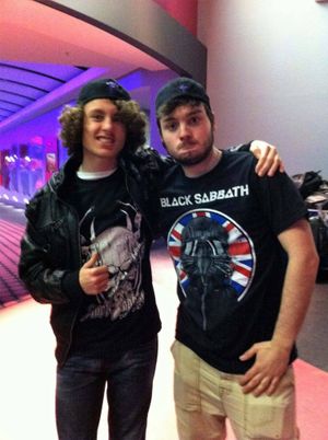 My cousin David was amazed with the show, Sabbath has influenced his musical tastes ever since