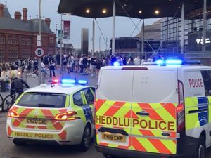 Supporting image for story: Police injured and two arrested following disorder in Cardiff Bay