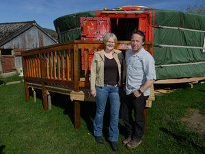 Supporting image for story: Glamping and wedding site near Oswestry spruced up and ready for guests