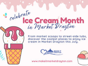 Supporting image for story: We all scream for ice cream! Shropshire town celebrating Ice Cream Month