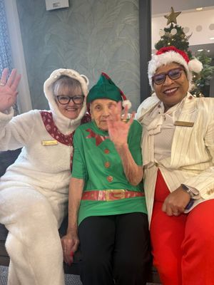 Macc Care staff and residents at Walsall Manor Hospital