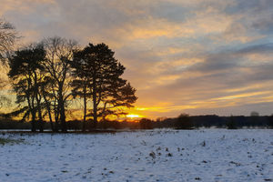 Snow in Perton, South Staffordshire. Photo: simonb4937