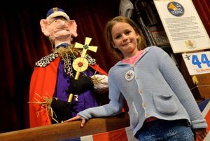 King Charles III appeared in the village church