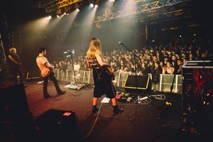 The Last Pioneers supporting The Enemy at The HMV Empire