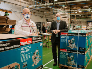 Supporting image for story: Covid safety measures allow Makita to bounce back strongly