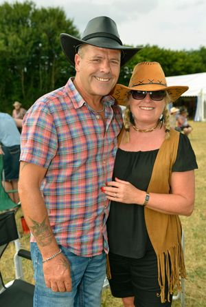 Gary Coles and Janet Fortey from Birmingham