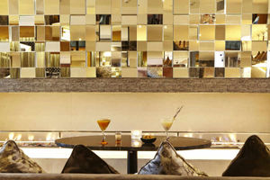 The Studio Bar has a moody, music-infused atmosphere in the evenings