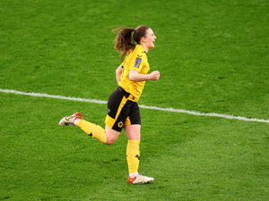 Supporting image for story: Amber is Wolves’ golden girl with another strike