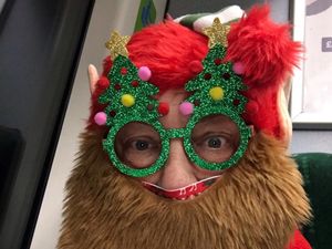 Supporting image for story: Policeman turns Elf in fundraising boost