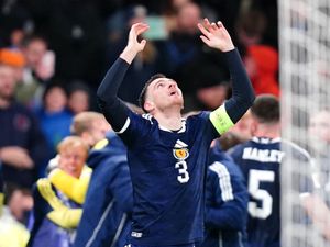 Supporting image for story: Andy Robertson pays moving tribute to Diogo Jota as Scotland book World Cup spot