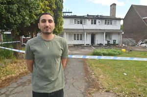 Neighbour Adam Hassouna was relieved the fire did not spread