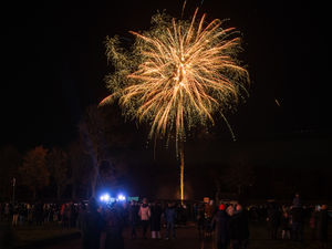 The display could be seen from a long way away. Photo: Ian Knight / Z70 Photography