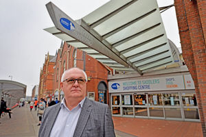 Saddlers Shopping Centre manager Melvin Glasby 