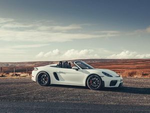 Supporting image for story: First drive: The Porsche 718 Spyder is the ultimate summer track car