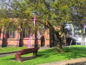Supporting image for story: Tree of hope gives Newport some colour