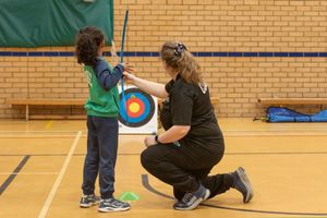 Soft Archery is among the activities on offer over the half term break.