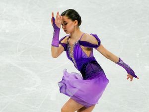 Supporting image for story: Today at the Winter Olympics: Kamila Valieva leads, Team GB nightmare continues