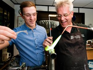 Supporting image for story: Iron Bridge captured in miniature for bike maker's latest design