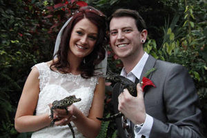 Supporting image for story: Wild wedding for Shropshire reality TV couple