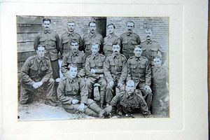 Top left, grandad Charles Wilson Jackson.