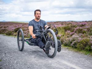 Supporting image for story: Paralysed Shrewsbury man set to tackle inspirational 777 World Marathon Challenge