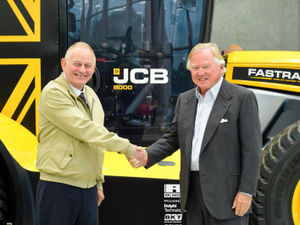 Supporting image for story:  Ukrainian refugee starts job at JCB