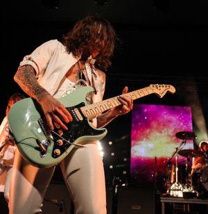 The Darkness at Birmingham's O2 Academy. Pictures by: Andy Shaw