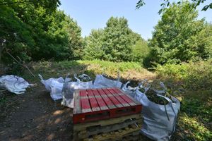 A lot of work has been done by volunteers to clear the site and make it safe for people to use