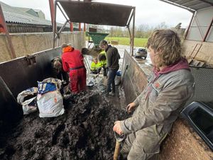 Supporting image for story: Young farmers get mucky for charity in Much Wenlock