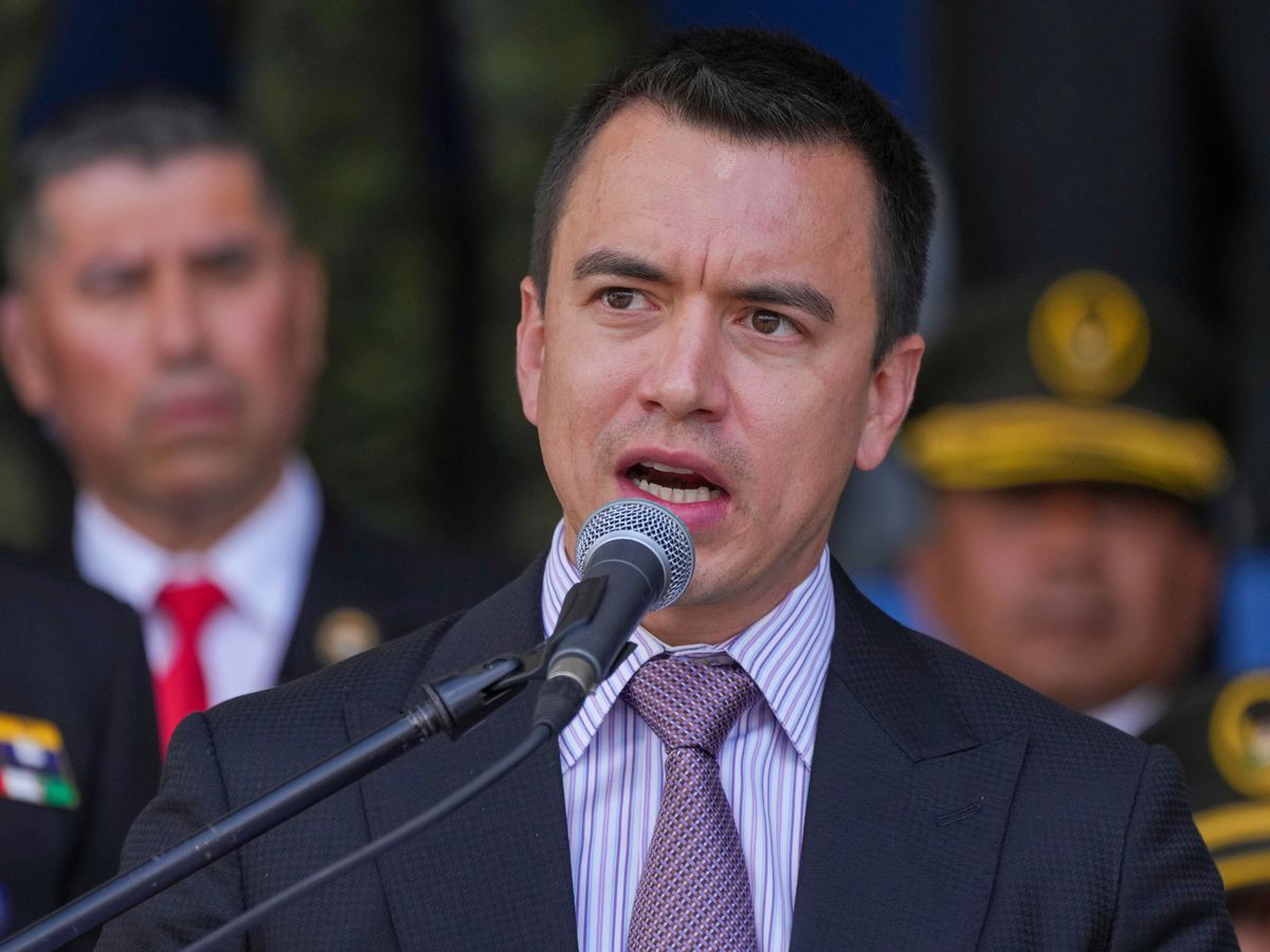 Incumbent Daniel Noboa takes lead in Ecuador’s presidential run-off election
