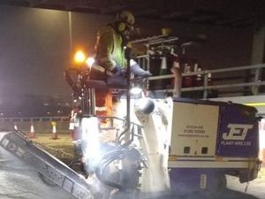 Supporting image for story: M6 junction repairs 'progressing well'