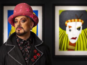 Supporting image for story: Boy George says new art exploring fame is ‘celebrating otherness’