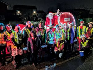 Supporting image for story: Jolly well done Newport and villages as Santa's sleigh tour raises more than £9,000 for good causes