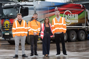 L-R: Chris, Jamie, Tracey and Ryan Sankey