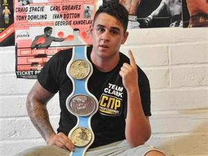 Ryan Clark has won a Masters belt but lost a Midlands title shot