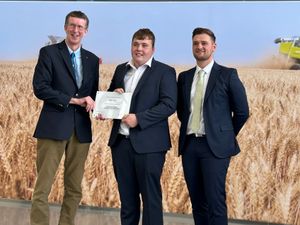 Supporting image for story: Graduation joy for Morris Corfield apprentice 