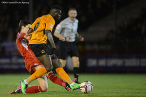  Bakary Sako of Wolverhampton Wanderers.