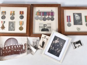 Supporting image for story: Staffordshire military family's war medals are put up for auction