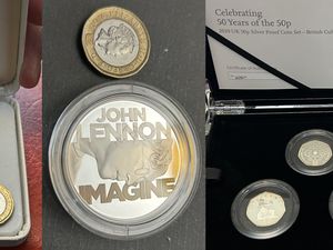 Supporting image for story: Police hunting thieves who stole commemorative David Bowie and John Lennon coins in Dudley robbery that left three elderly men hurt