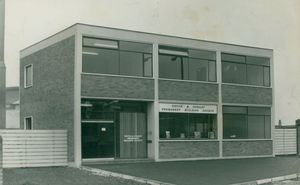 The new Tipton & Coseley Permanent Building Society headquarters in High Street, Tipton, in May, 1963