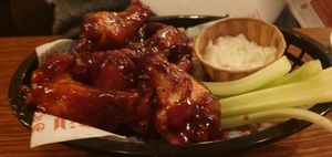 Saucy and very tasty, the chicken wings are a meal in themselves